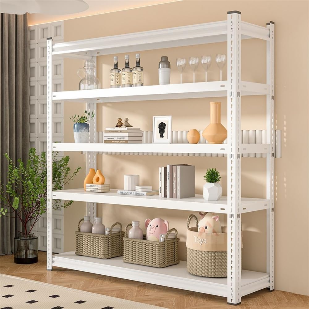 Amazon｜メタルラック 棚 ラック スチールラック 幅150cm×奥行40cm×高