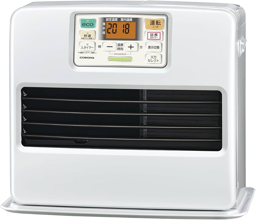 Amazon | CORONA(コロナ) 石油ファンヒーター 【日本生産】 (木造15畳