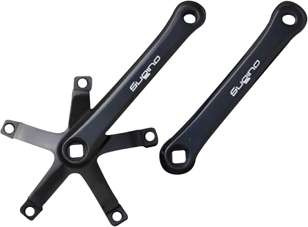 Amazon | SUGINO(スギノ) クランクセット SG75 144 (ABK) 165mm