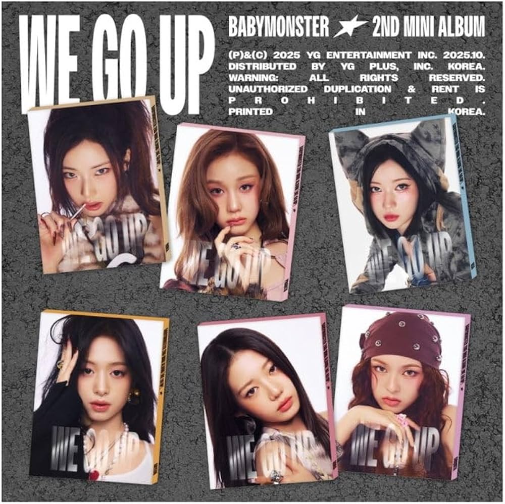 Amazon.co.jp: ベイビーモンスター BABYMONSTER WE GO UP [Pattern Ver