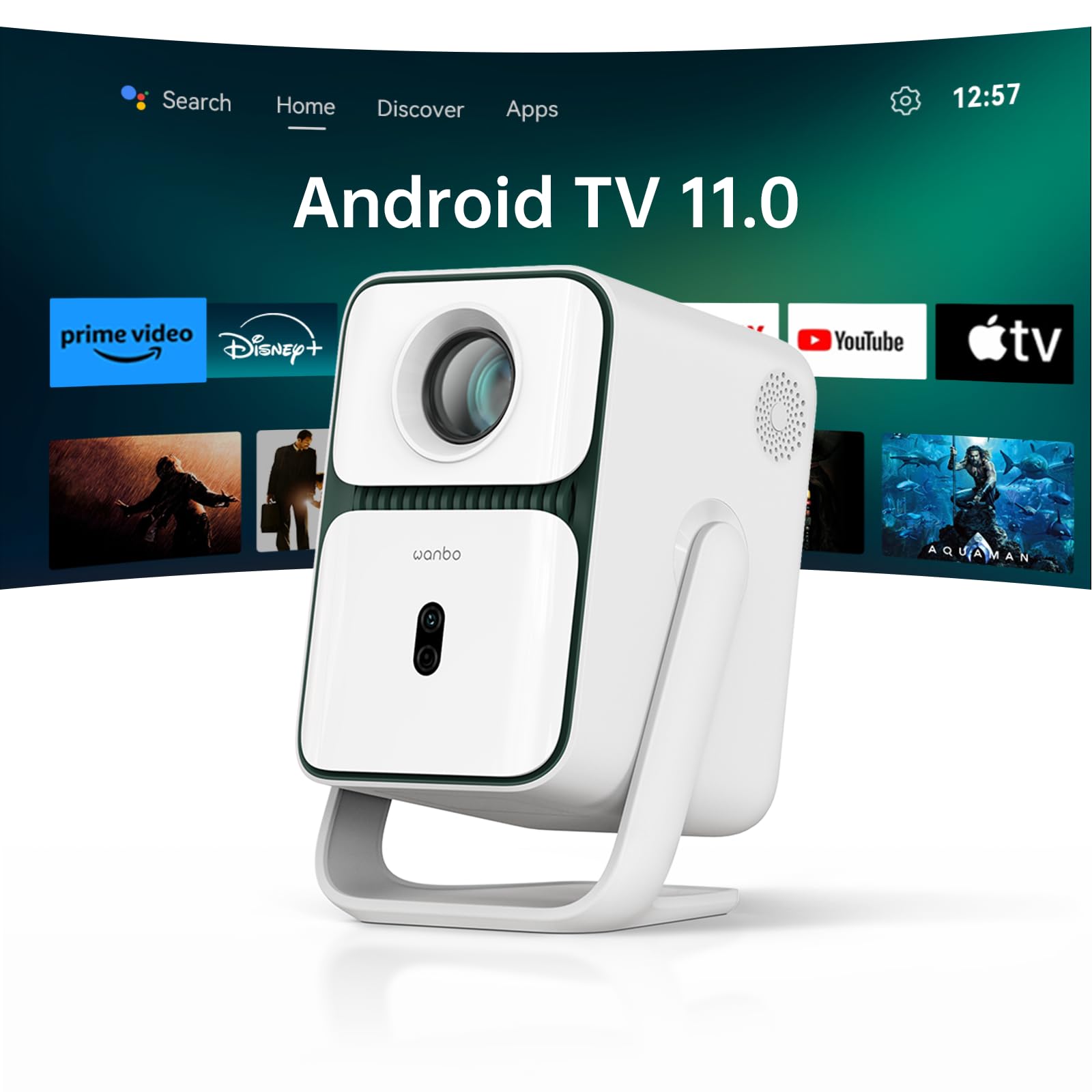 Amazon.co.jp: Wanbo T2 Ultra プロジェクター Android TV 11.0搭載