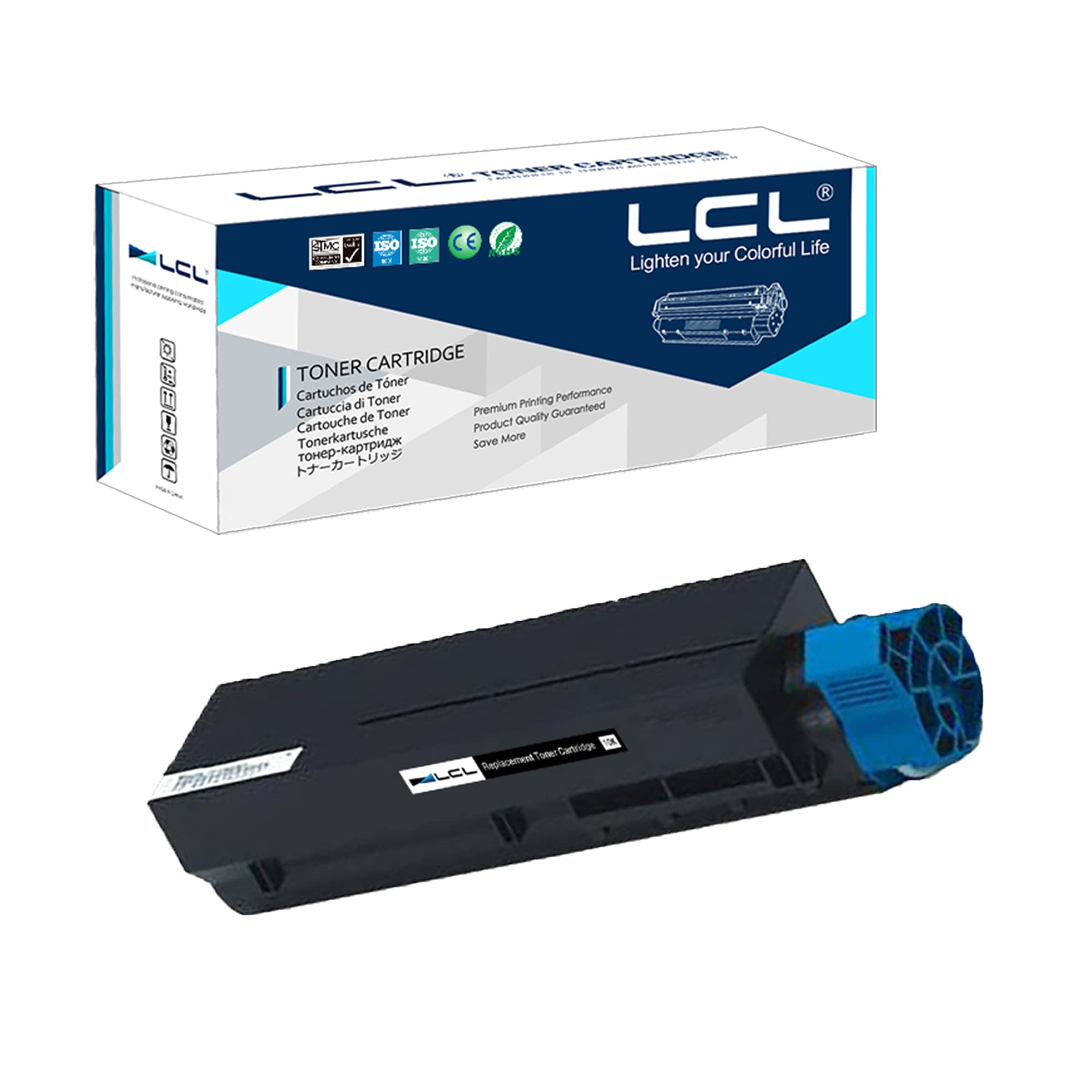 Amazon.co.jp: LCL OKI用 TNR-M4G1 B432dnw （1パック ブラック） 互換