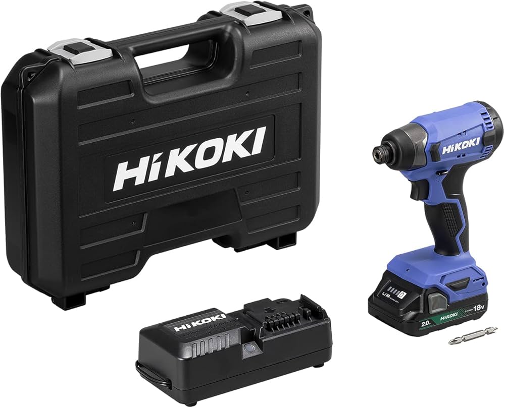 Amazon | HiKOKI(ハイコーキ) 18V インパクトドライバー FWH18DA 2.0Ah
