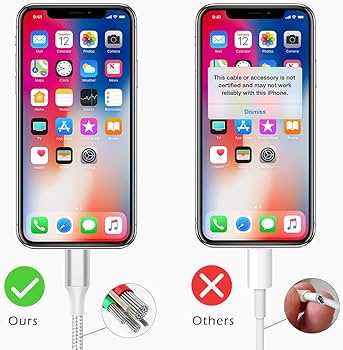 Amazon.co.jp: iphone 充電 ケーブル【MFi認証】ライトニング 2M 3本