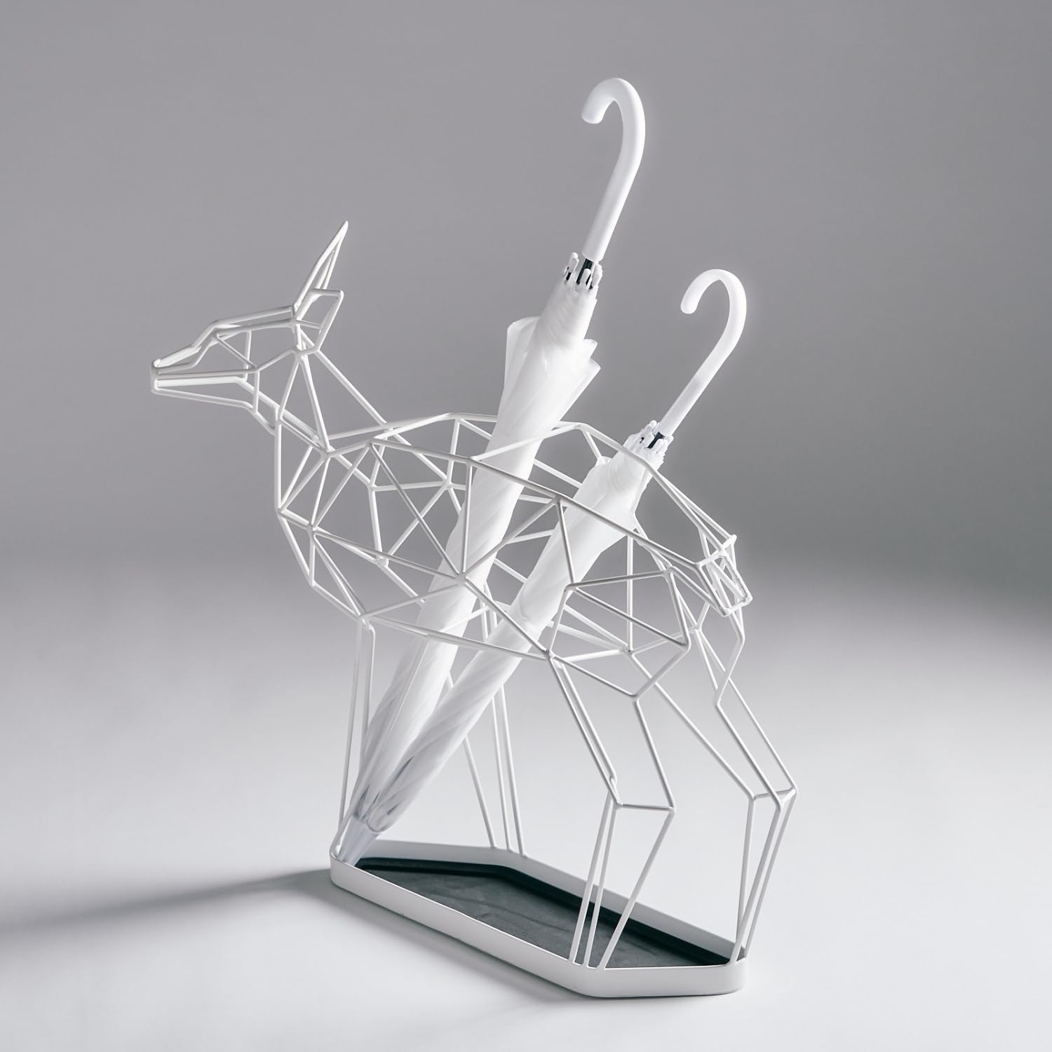 Amazon.co.jp: 傘立 シャドーワイヤー UMBRELLA STAND DEER ディア