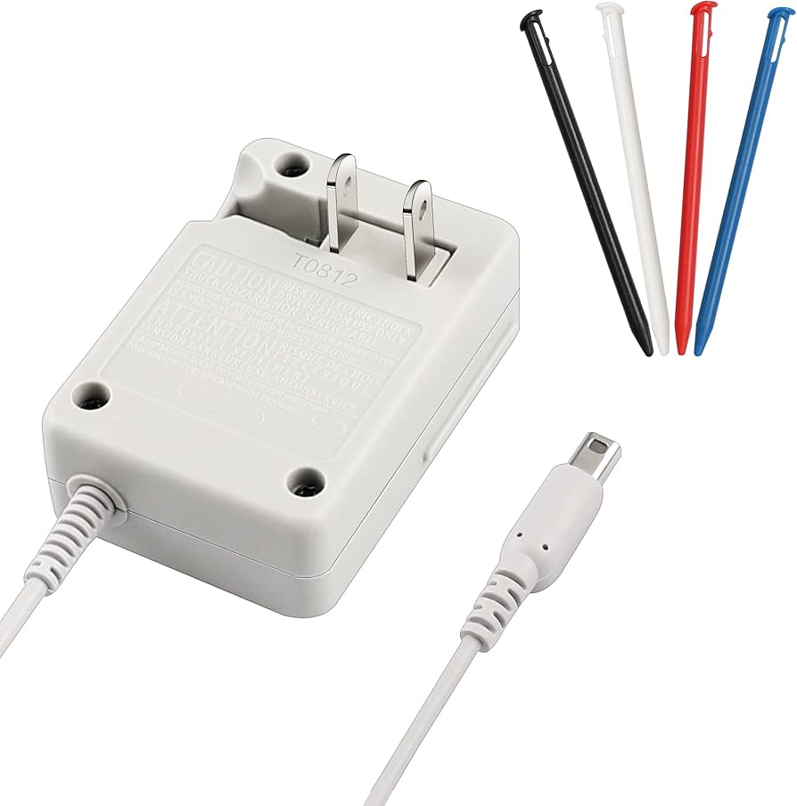 Amazon.com: NEW 3DS Charger Kit, AC Power Adapter and Stylus Pen
