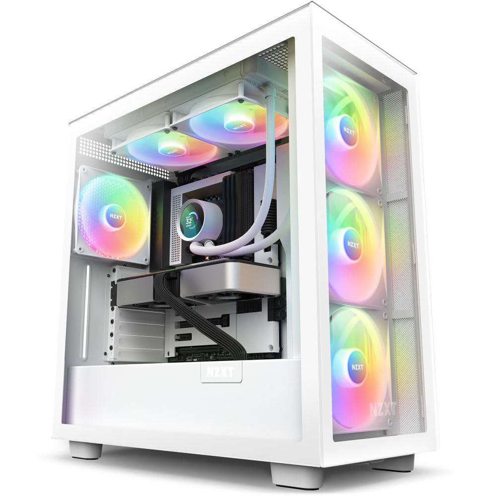 Amazon.co.jp: NZXT KRAKEN RGB 280 White 簡易水冷CPUクーラー RL