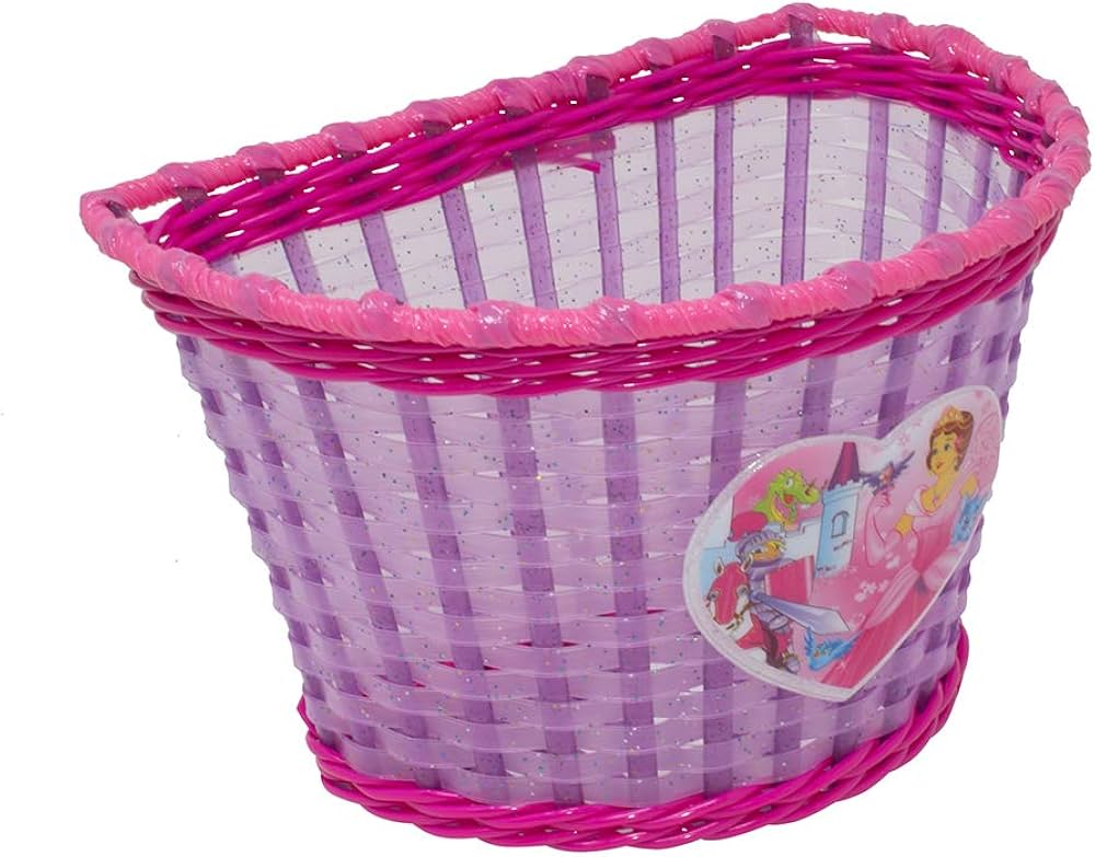 Amazon | Fenix Wick 自転車 バイク バスケット プリンセスハート付き