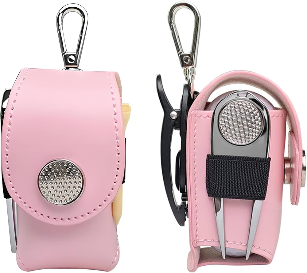 Amazon | ゴルフボールケース ゴルフボールポーチ 腰 ベルト 簡単装着