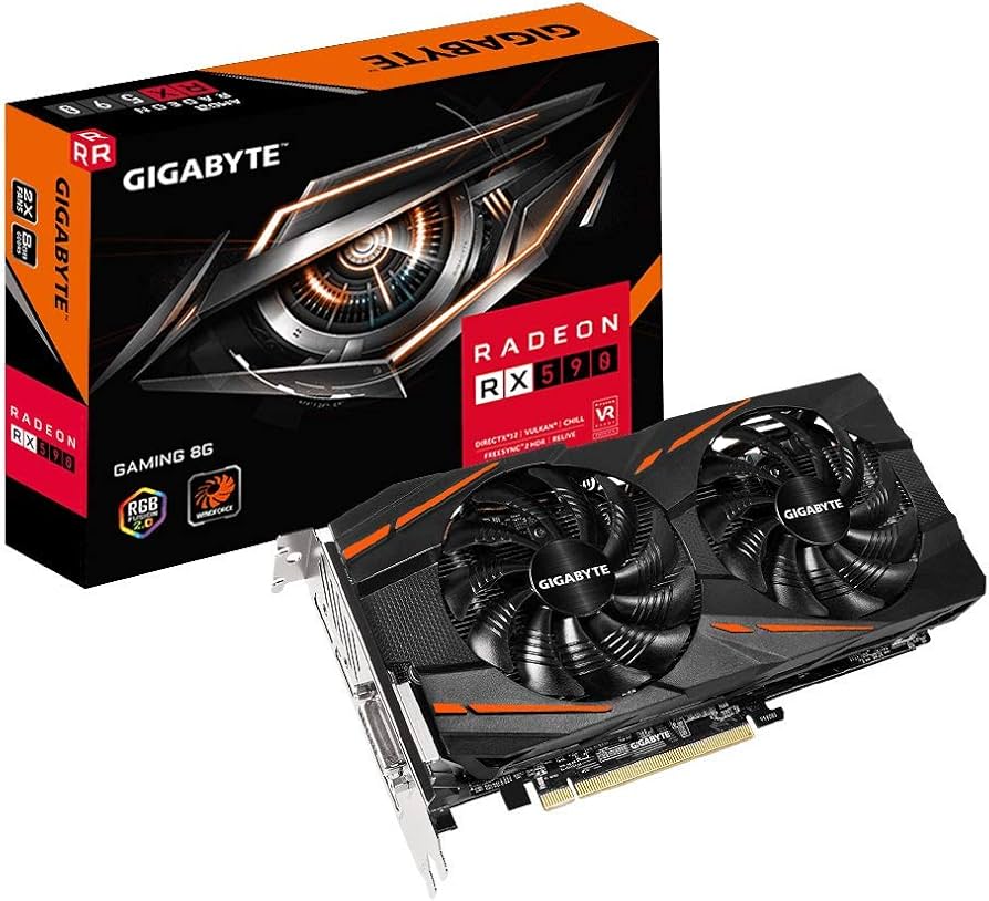 Amazon.com: GIGABYTE Radeon Rx 590 Gaming 8G Graphics Card, 2X