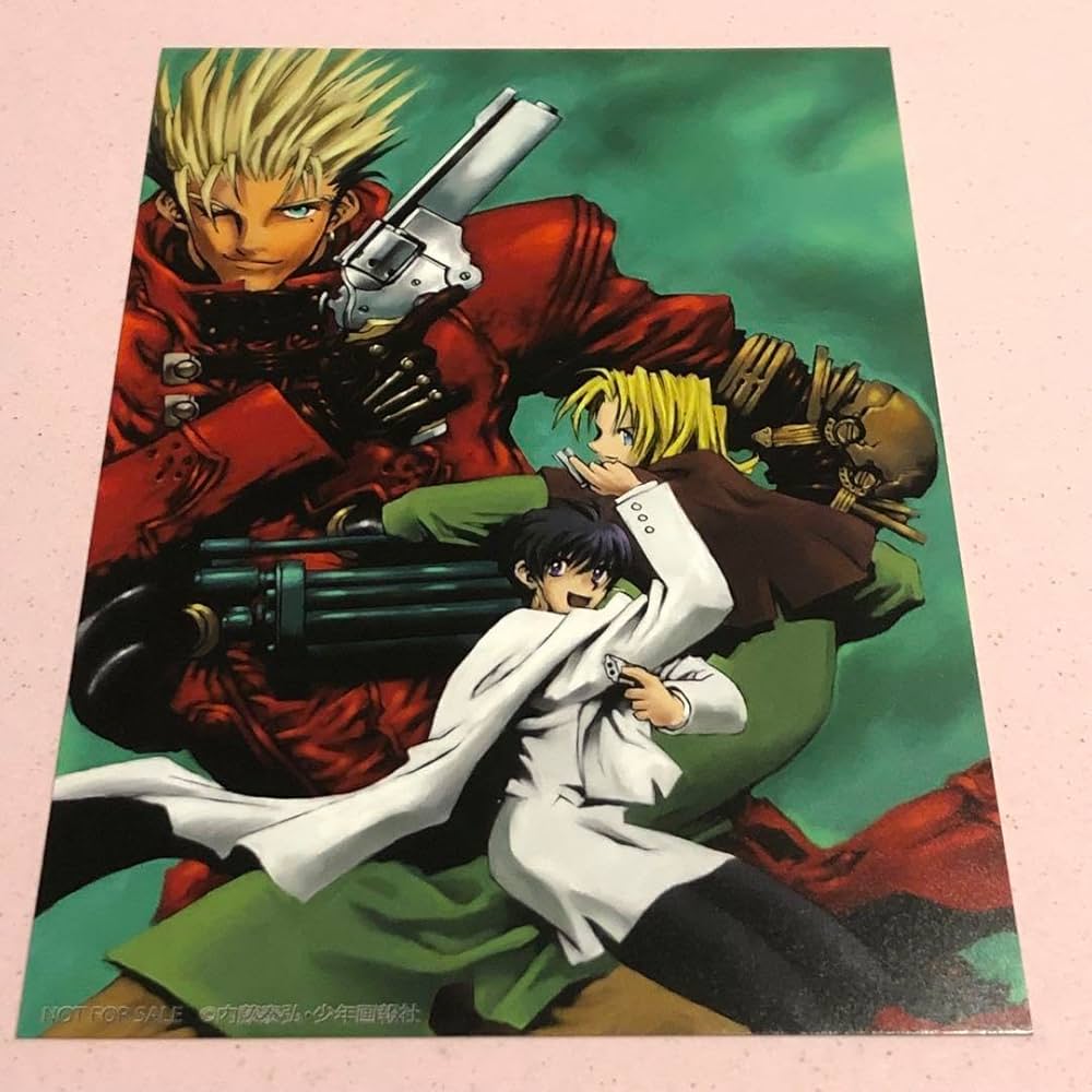 Amazon | 内藤泰弘の世界展 特典 ポストカード ヴァッシュ メリル