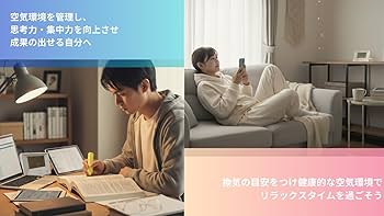 Amazon | CO2モニター マーベル001 二酸化炭素濃度測定器・温湿度計