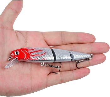Amazon.co.jp: ミノー ルアー 5本セット 10.5cm/15g マルチジョイント