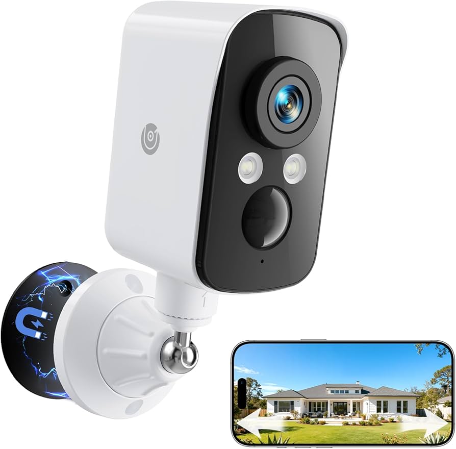 Amazon.com : 300° Pan Wireless Outdoor Security Camera, No