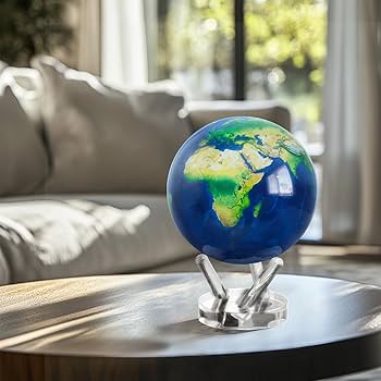 Amazon | MOVA (ムーバ) 光で回る 不思議な地球儀 MOVAグローブ 4.5