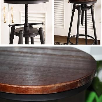 Amazon.co.jp: Ragoj 昇降式 バースツール チェア カウンター