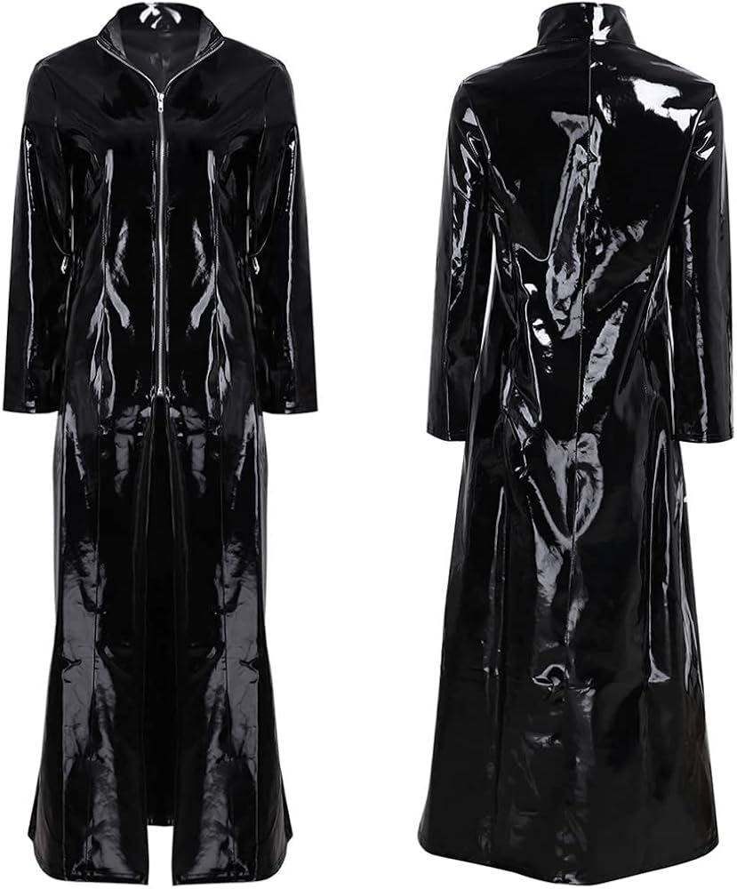Amazon.co.jp: [ロフトプラネット] ロングコート PVCエナメル