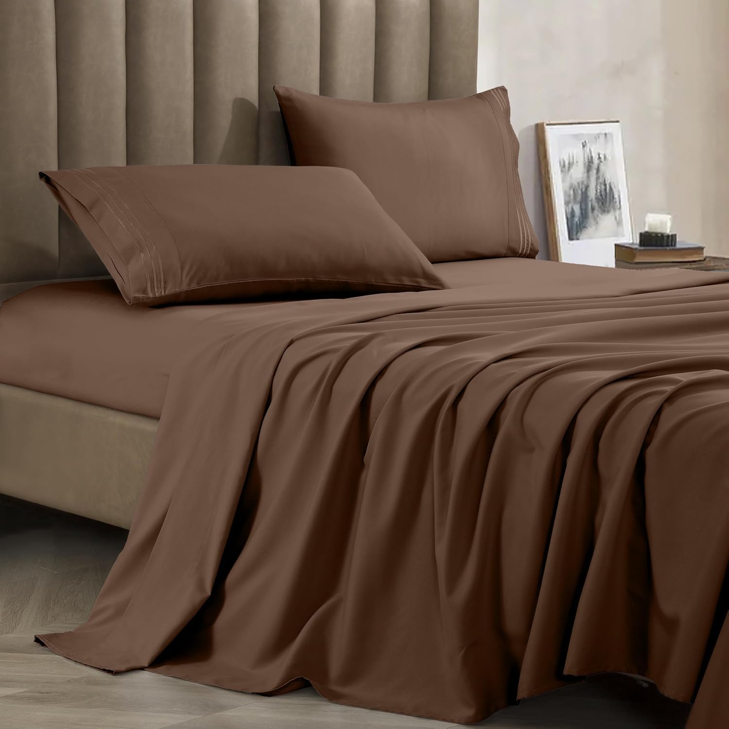 Amazon｜Celine Linen 今までで最高 最もソフトで快適なベッドシーツ