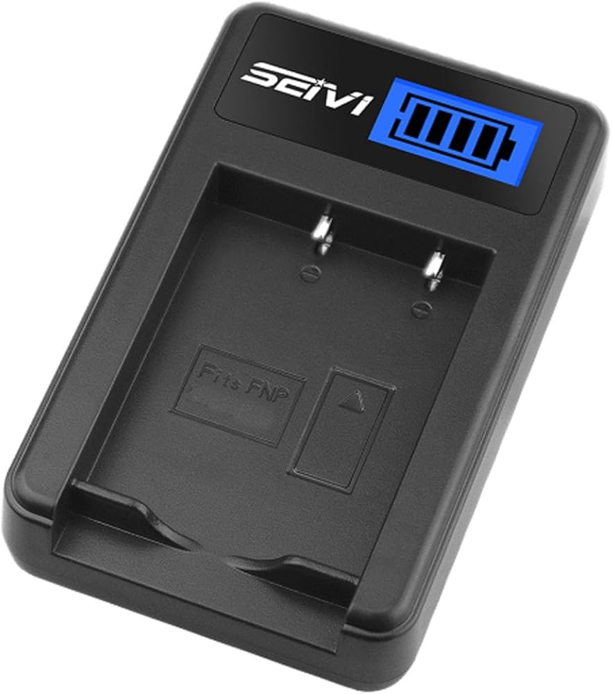 Amazon.com: Battery Charger for Sony Cyber-Shot DSC-W35, DSC-W55