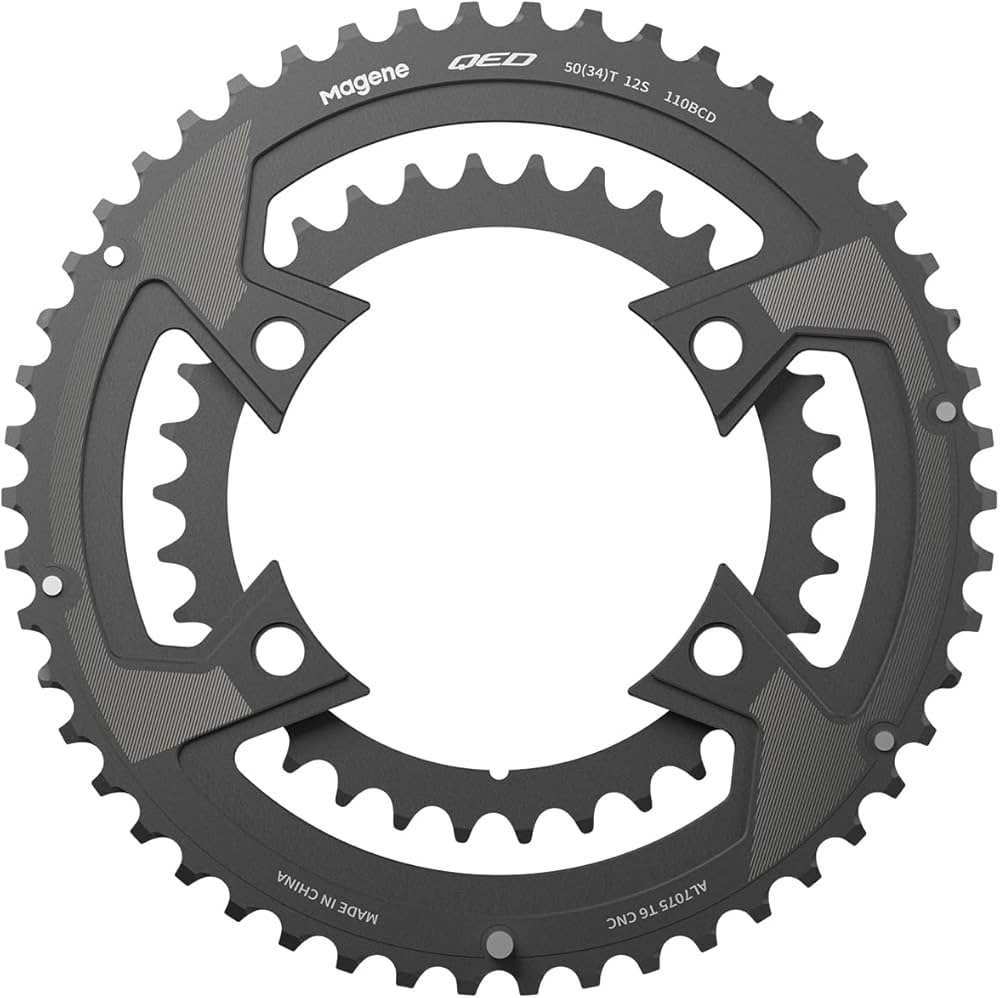 Amazon.com : Magene QED Lightweight Split Chainring Suitable PES
