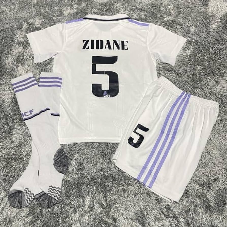 Amazon.co.jp: 子供130cm ジダン レアルマドリード サッカー