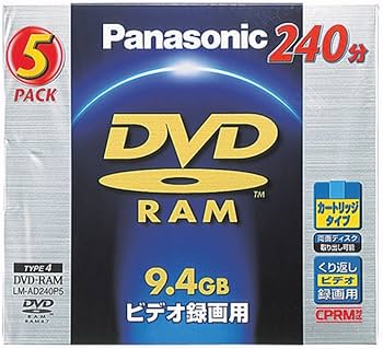 Amazon.co.jp: パナソニック(Panasonic) 9.4GB DVD-RAMディスク