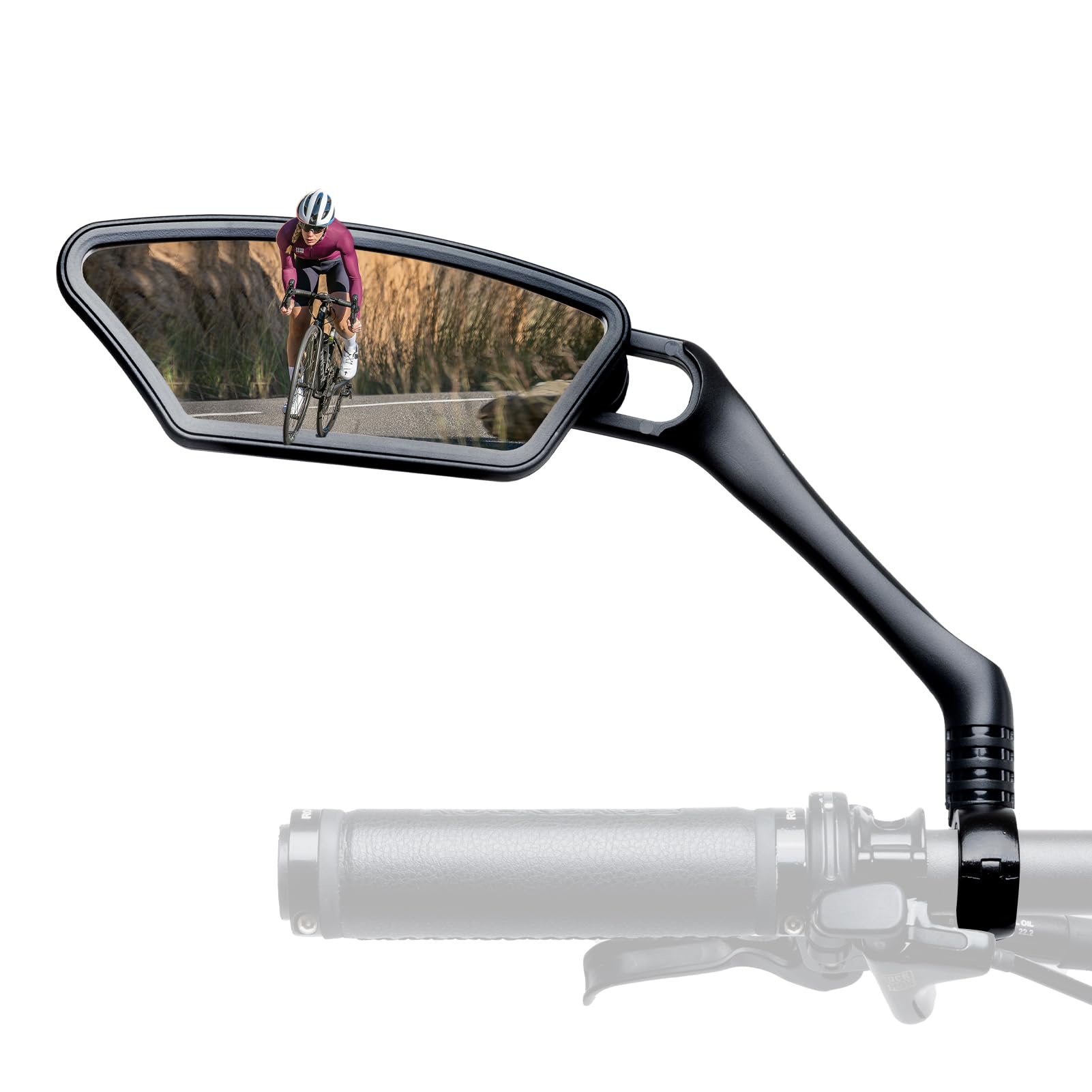 Amazon.co.jp: ROCKBROS バイクミラー ハンドルバーマウント バック