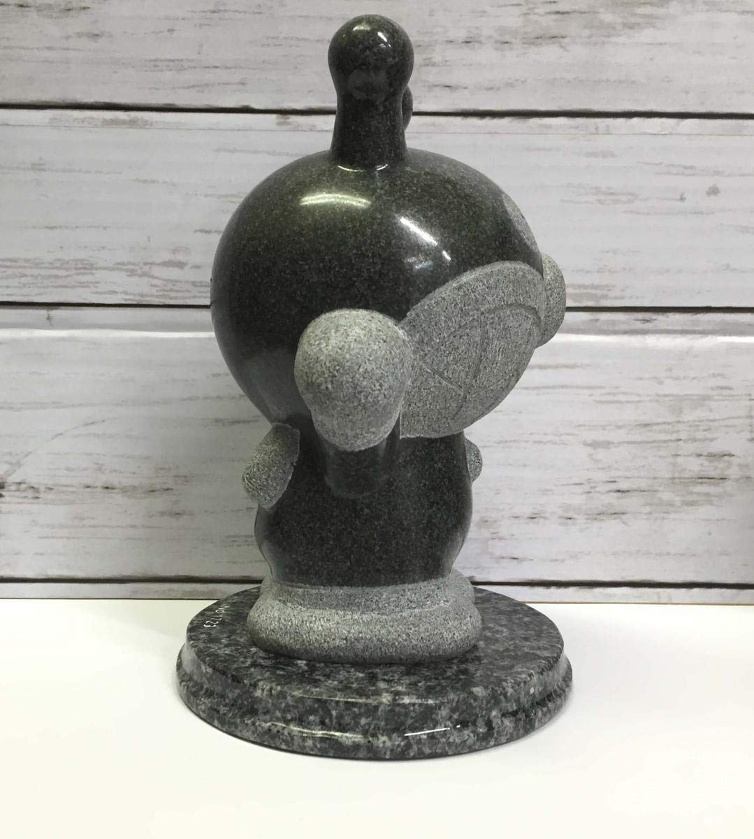 Amazon.co.jp: TAKAO 御影石 スタチュー バイキンマン石像 園庭 置物