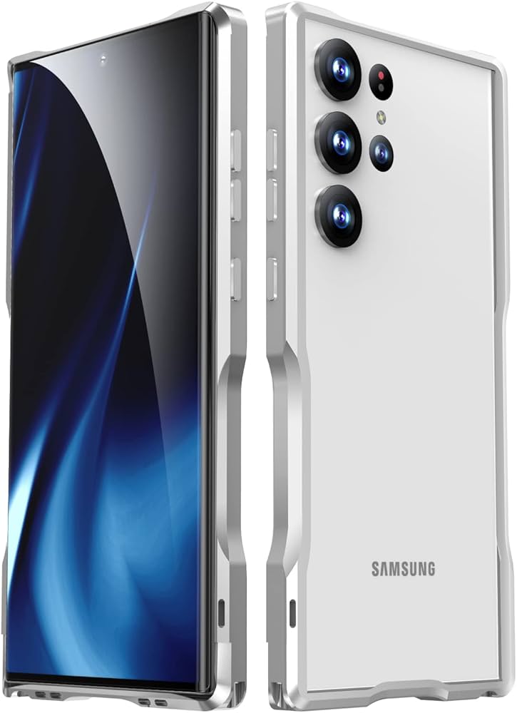 Amazon.co.jp: Samsung Galaxy S23 Ultra アルミバンパー ケース EVA