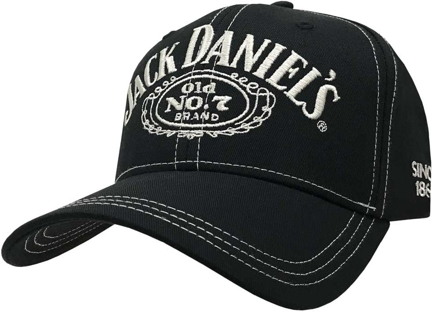 Jack Daniels Men's Daniel's Logo Cap Black One Size at Amazon
