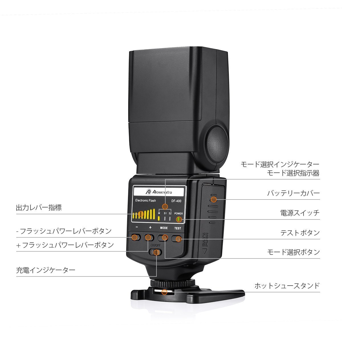 Amazon | Powerextra フラッシュ・スピードライト フラッシュ ストロボ