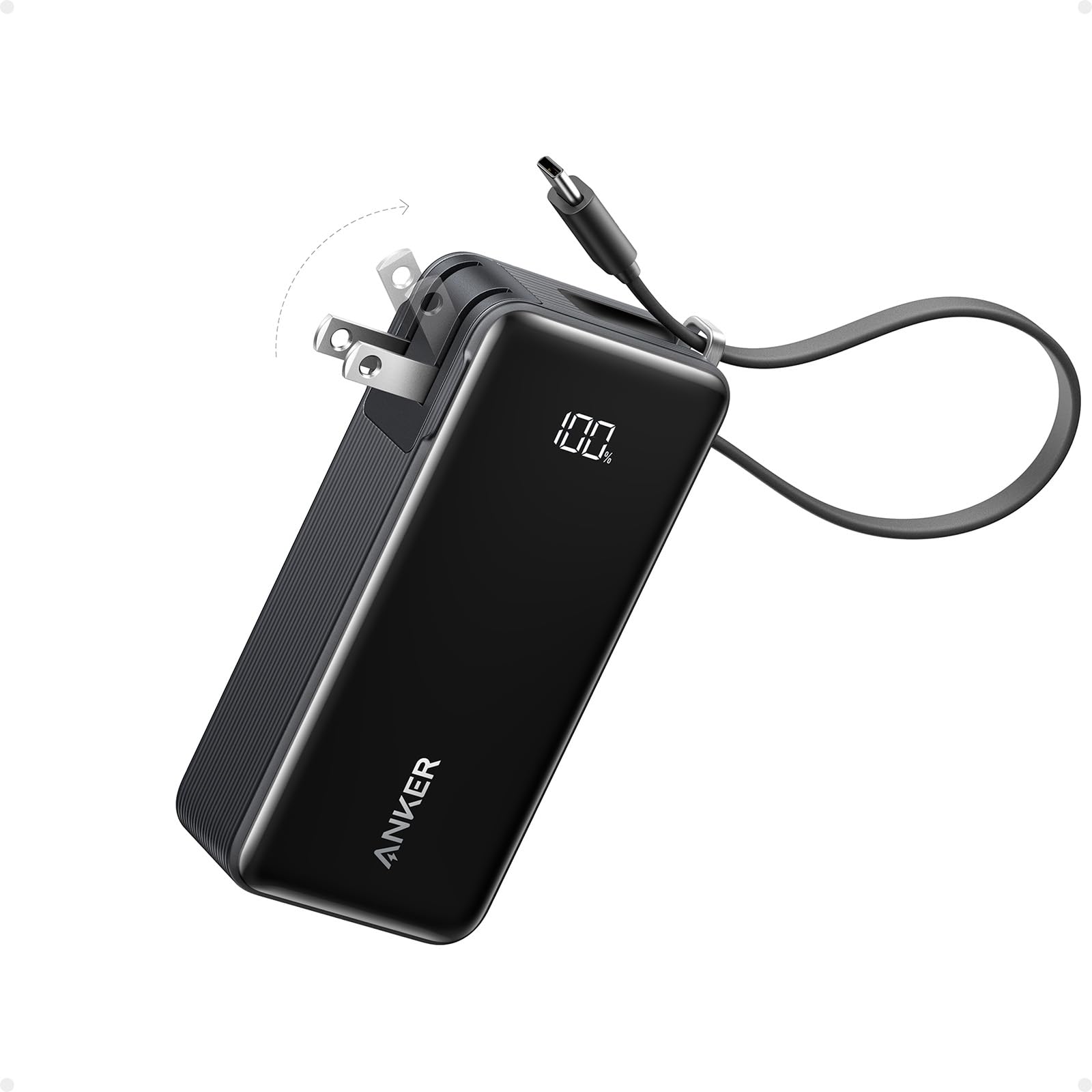 Amazon.com: Anker Nano 3-in-1 Portable iPhone Charger, 10,000mAh