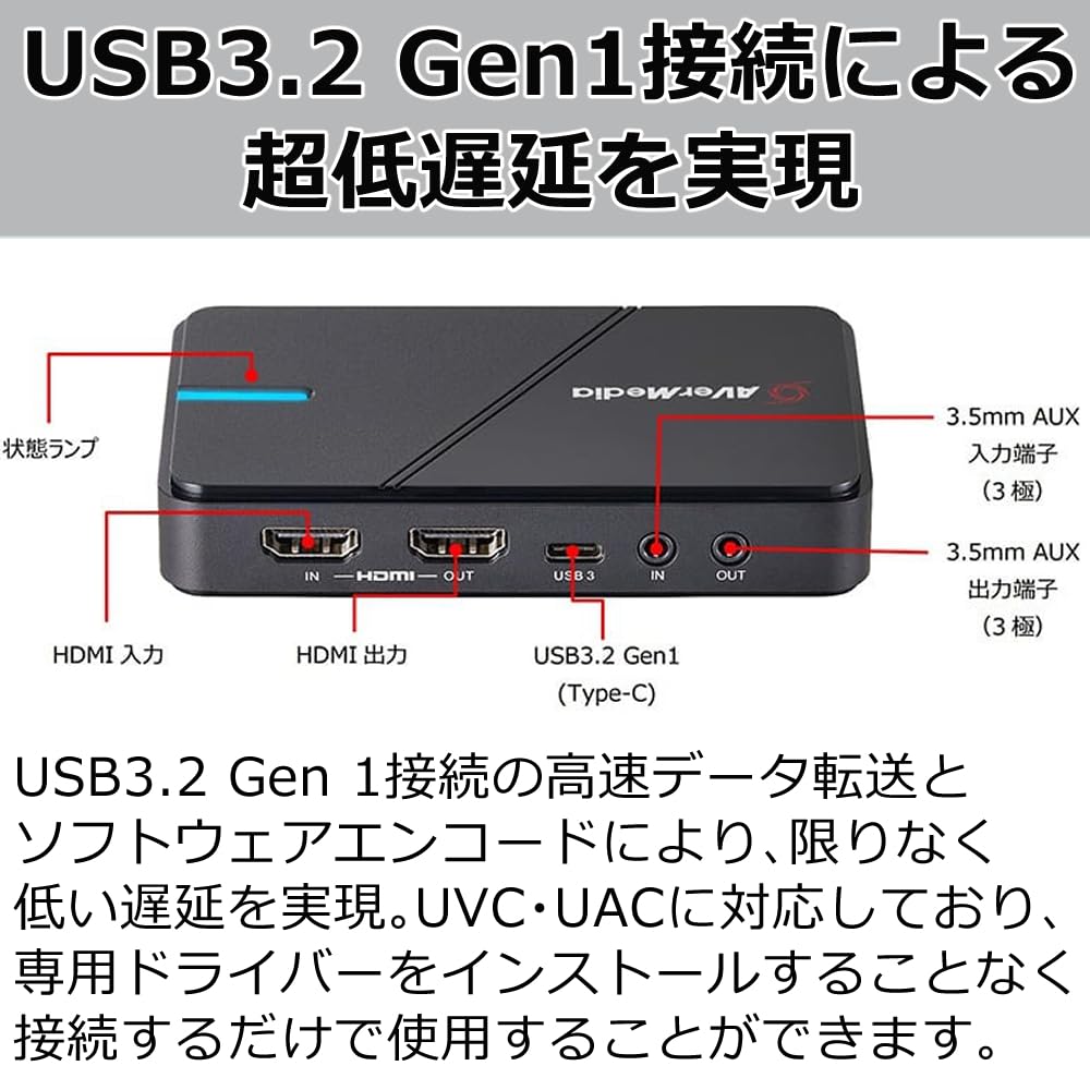 Amazon.co.jp: avermedia キャプチャーボード switch対応 LIVE GAMER