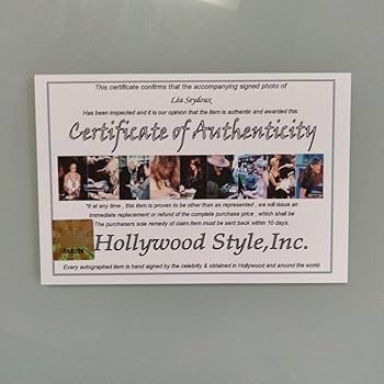 Amazon.co.jp: 超お宝…レアセドゥ直筆サイン入り2Lサイズ写真…La