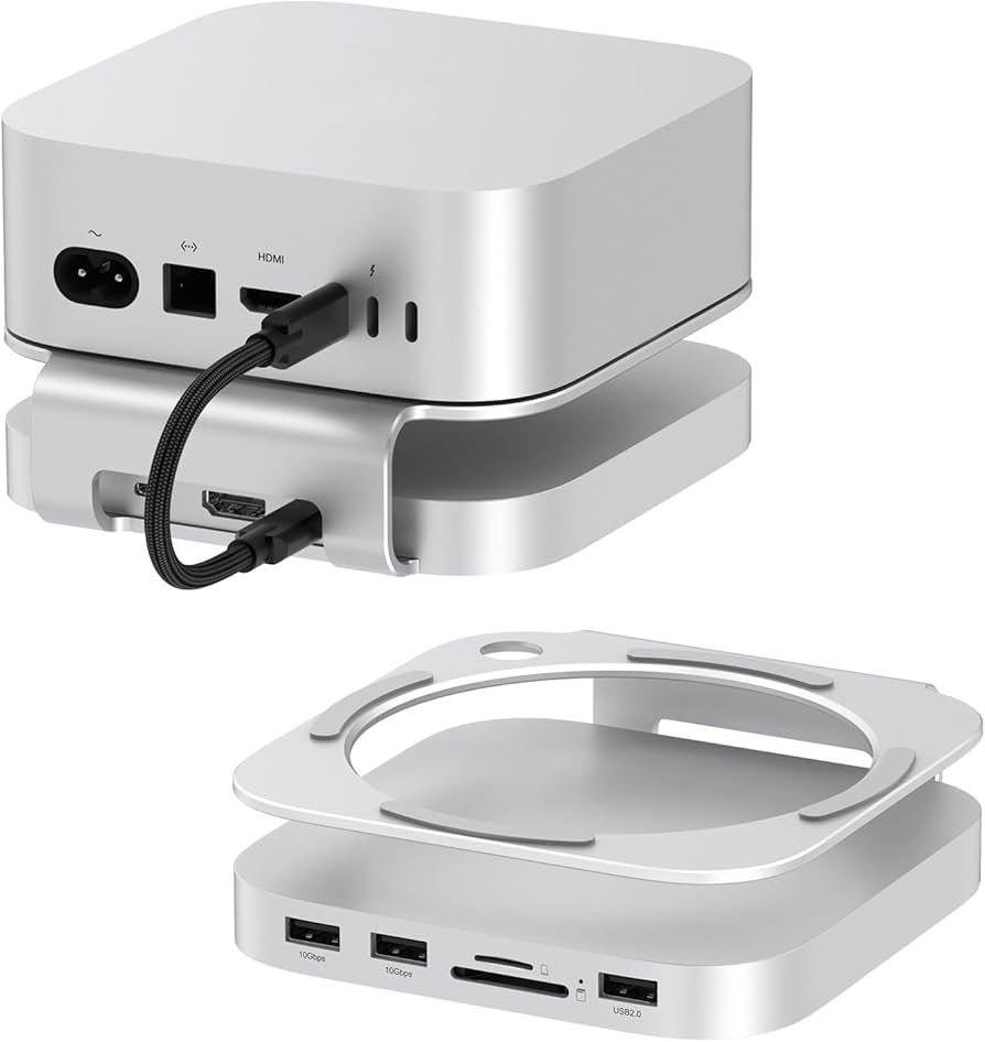 Amazon.com: Qwiizlab Aluminum Stand Hub with SSD Enclosure
