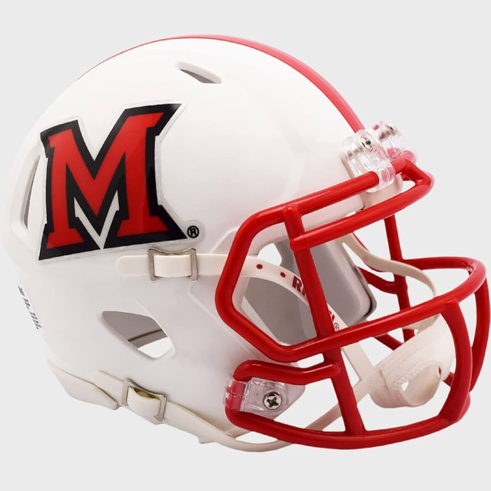Amazon.com : Miami of Ohio Redhawks Revolution Speed Mini Football