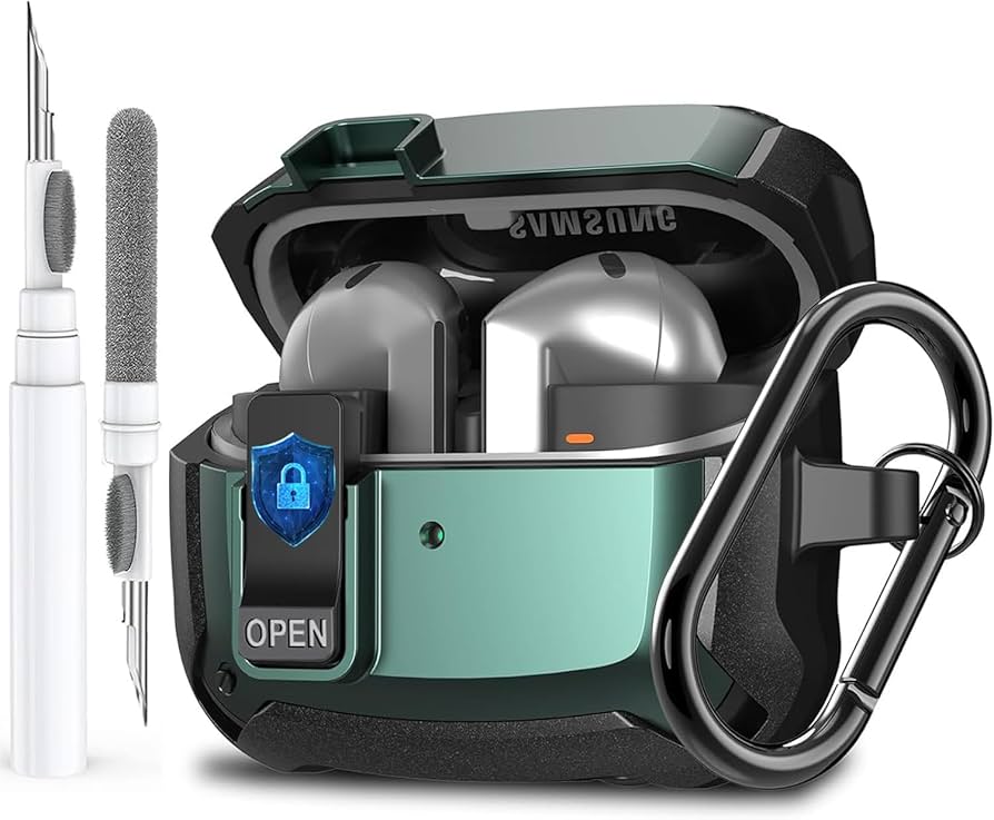 Amazon.com: Galaxy Buds 3 Pro/3/3 FE Case Cover with Secure Lock