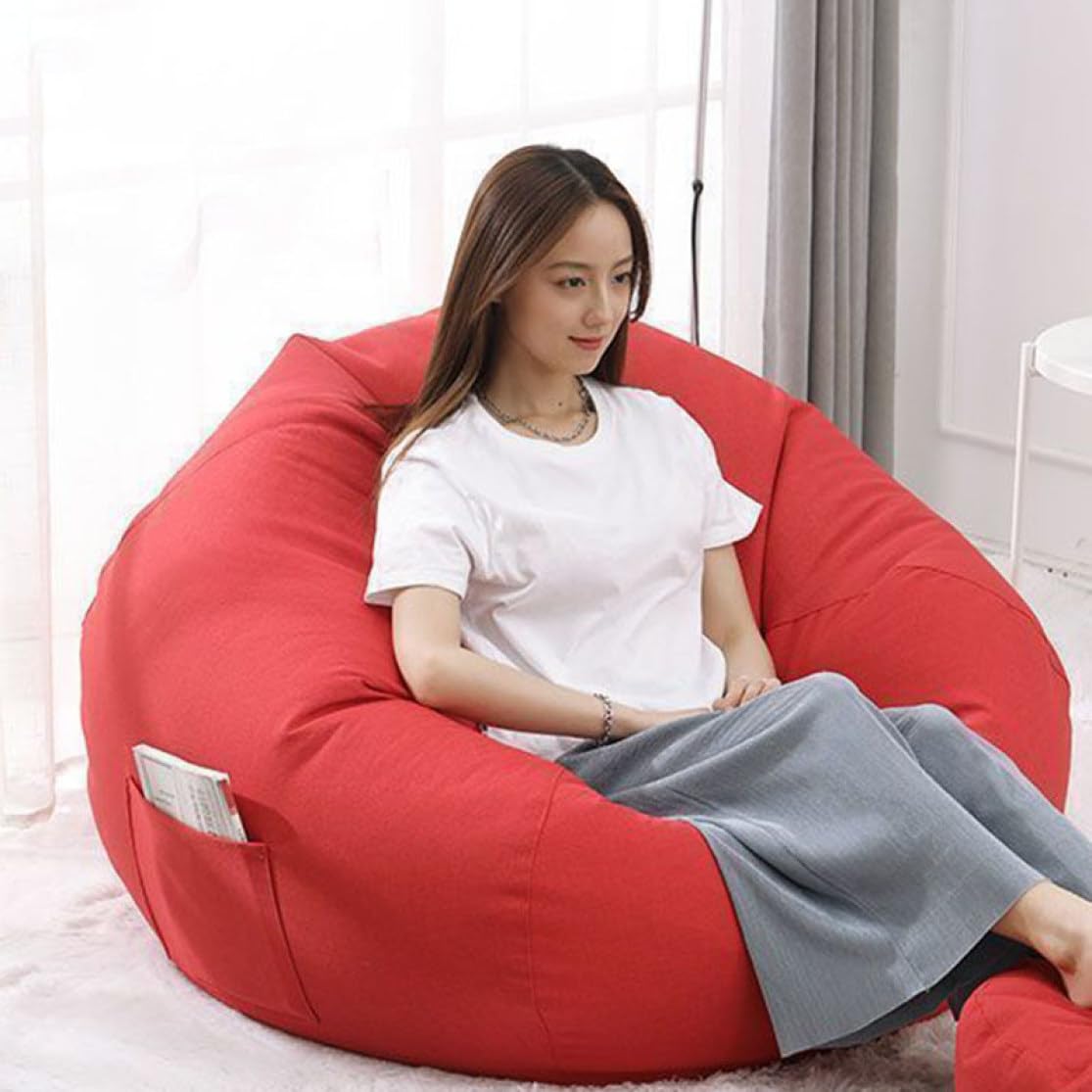 Amazon.co.jp: [lsjdln] ビーズクッション 人をダメにするソファ 座椅