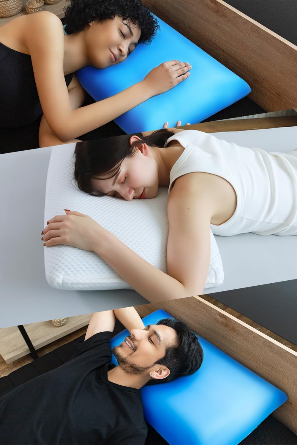 Amazon｜ブルーブラッド3D体感ピロークラシック テンセルカバー付き 枕