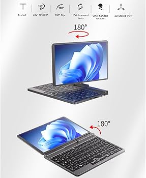 Amazon.co.jp: GZBOX 8.0インチ ノートパソコン 2in1 ノートパソコン