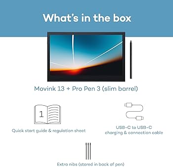 Amazon | Wacom ワコム 有機ELペンタブレット Wacom Movink 13 フルHD