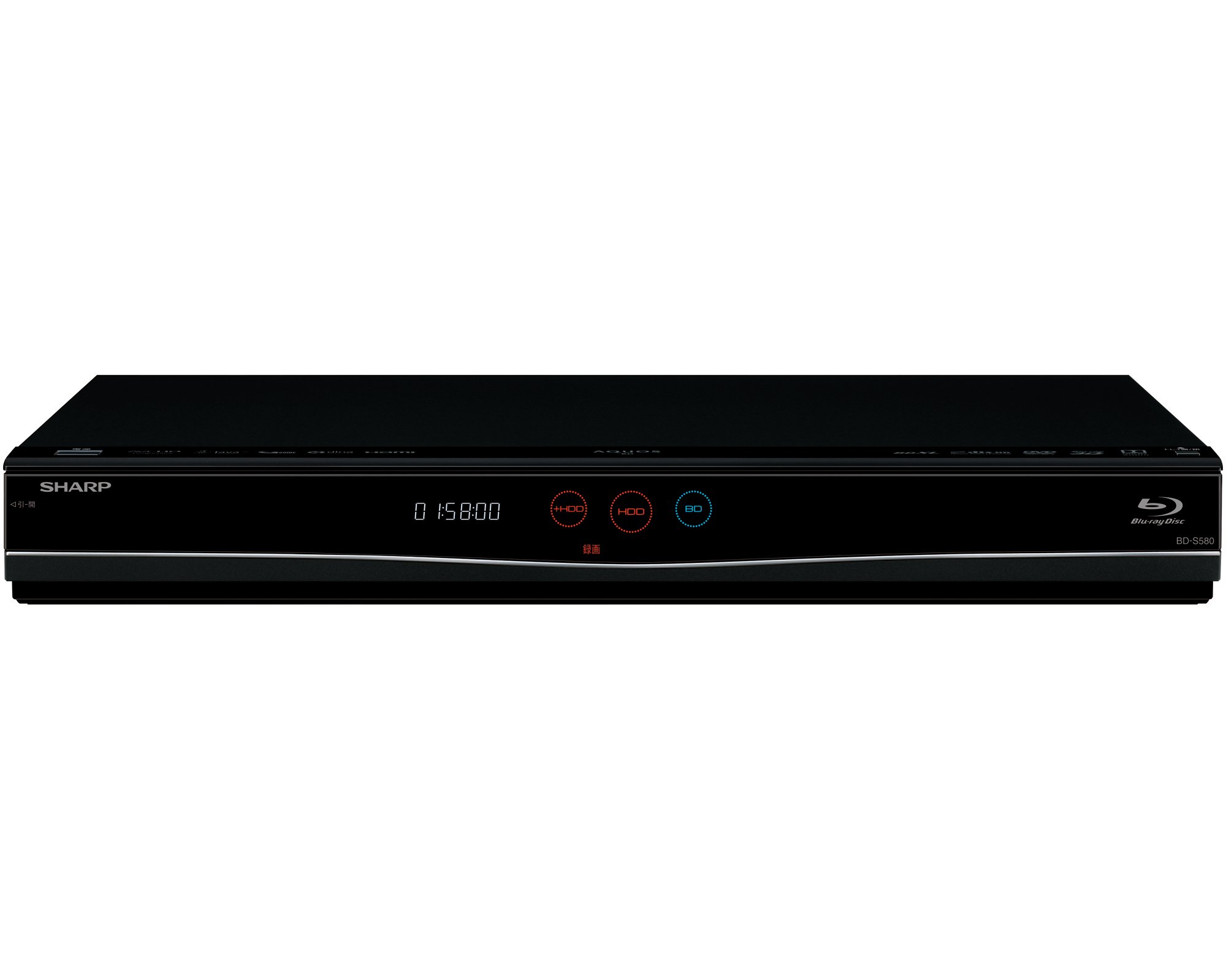 SHARP ブルーレイレコーダー BD－W580 2番組同時録画 2016年製