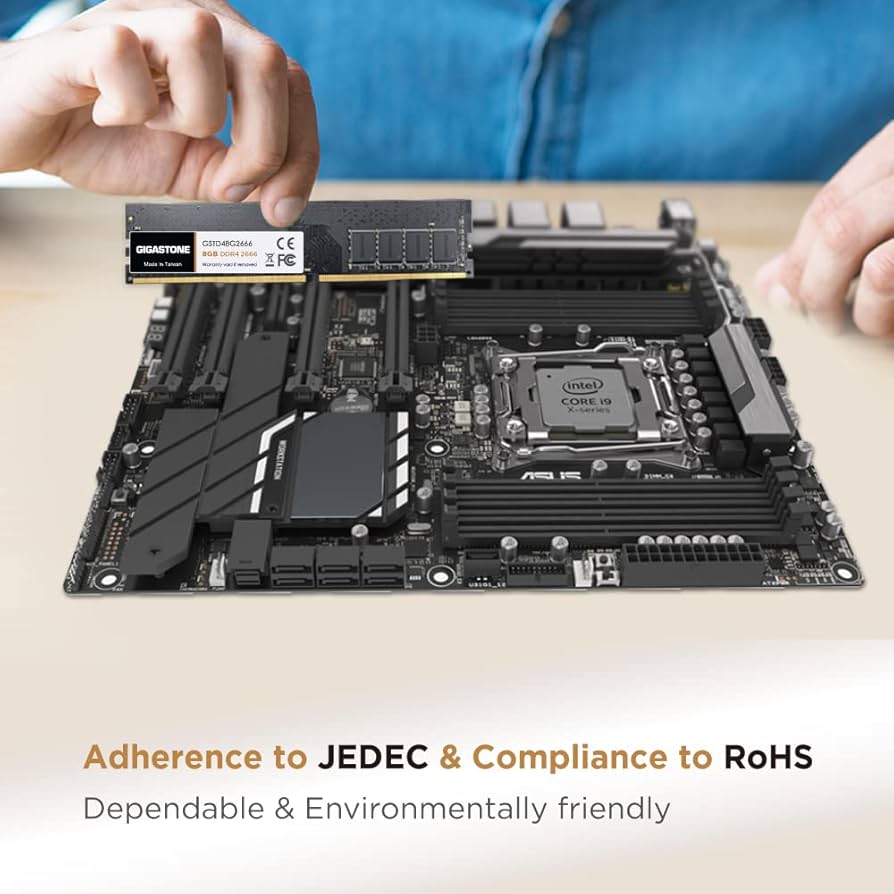 Amazon.co.jp: 【メモリ DDR4】GIGASTONE 8GBx2枚 (16GB Kit) DDR4