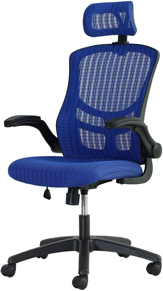 Amazon.co.jp: LOOKIT オフィスチェア メッシュ 跳ね上げ式