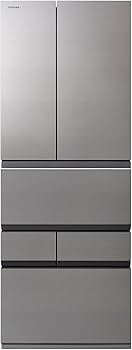 Amazon | 東芝 冷蔵庫 幅68.5㎝ 551L フレンチドア GR-W550FZ(ZH