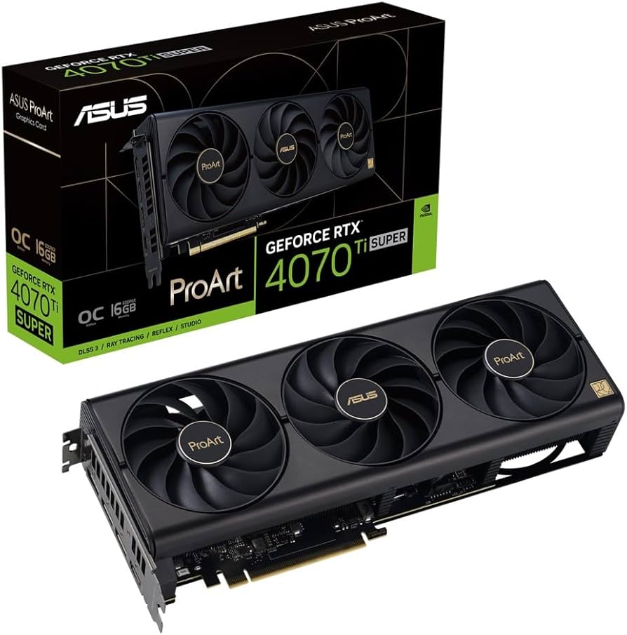 Amazon | ASUS ProArt GeForce RTX 4070 Ti SUPER 搭載 ビデオカード