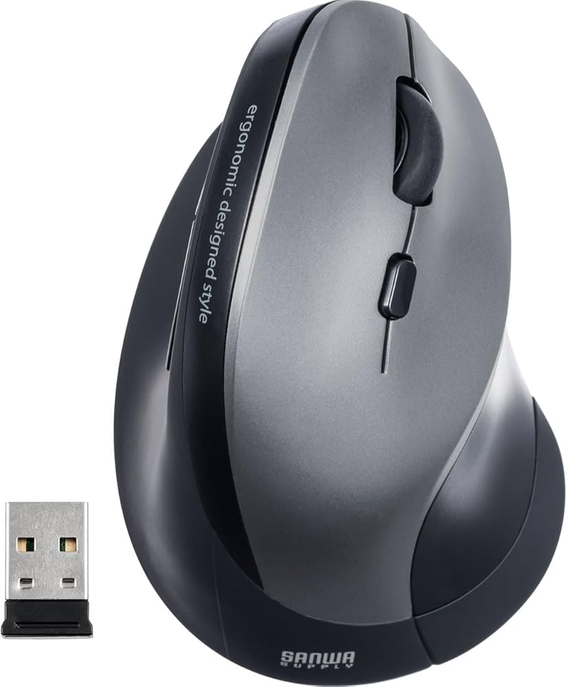 Amazon.co.jp: サンワダイレクト エルゴノミクスマウス ワイヤレス