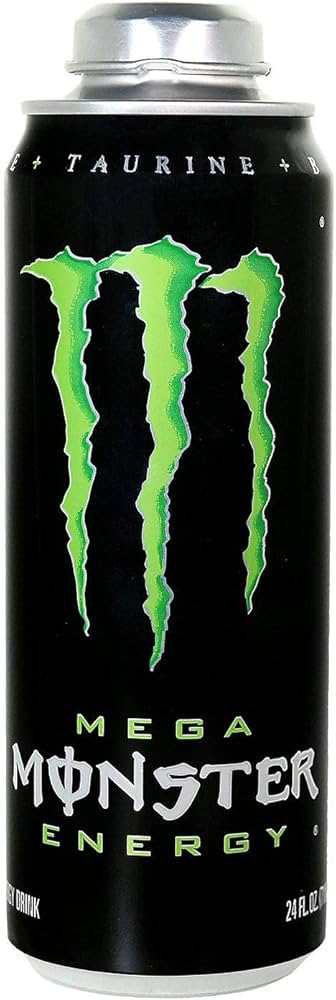 Amazon.com : Monster Energy 24 ounce cans with Resealable Lids