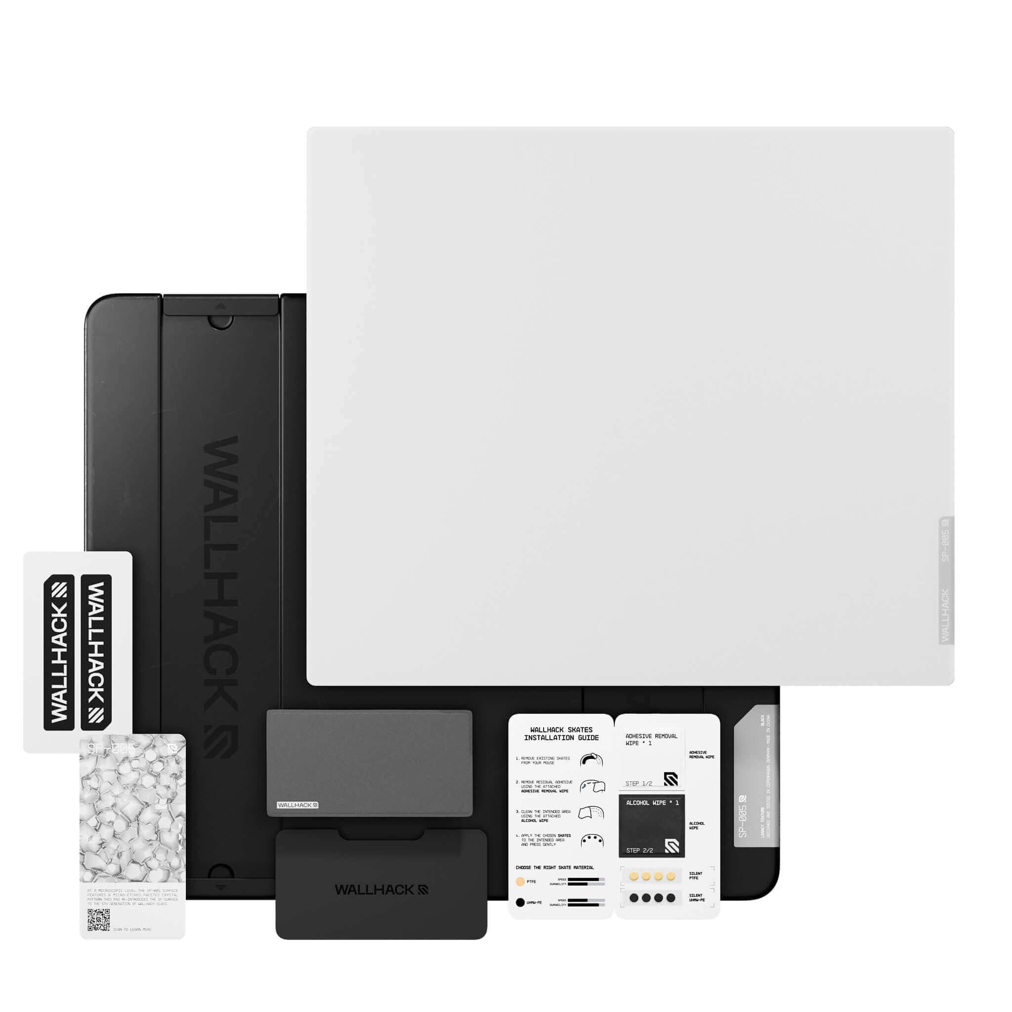 Wallhack SP-005 Glass Gaming Mouse Pad – Speed Surface, Large