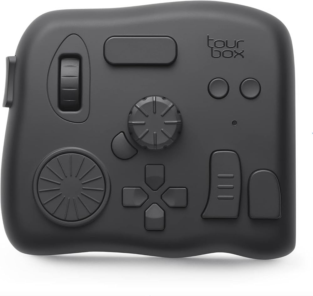 Amazon | TourBoxElite ツアーボックスエリート 左手デバイス イラスト